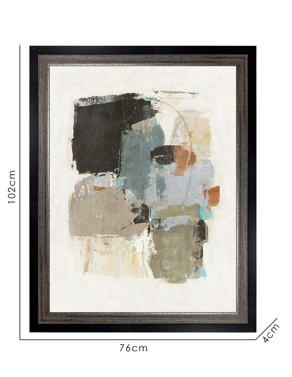 Cuadro decorativo Estrella 1 de Suzanne Nicoll técnica mixta 8