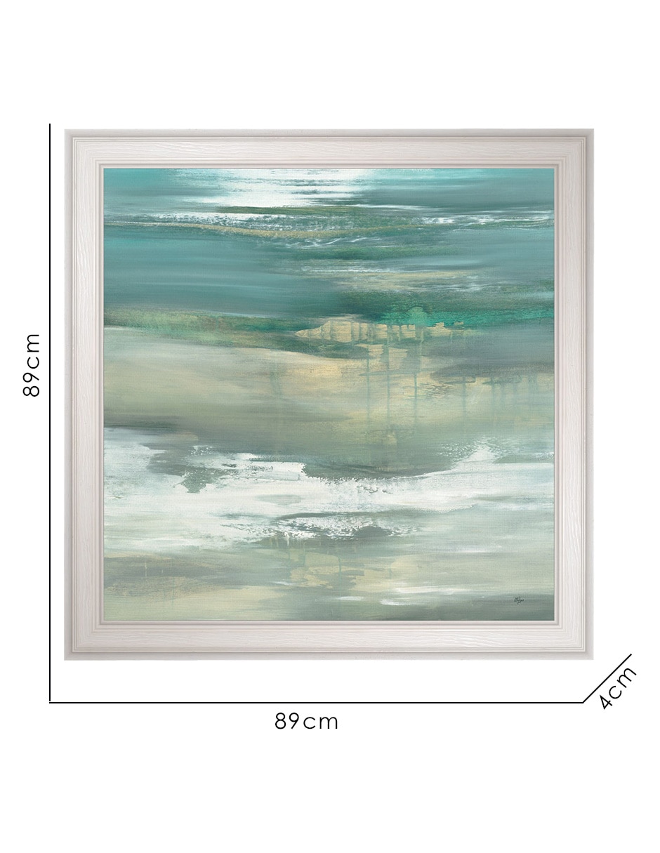 Cuadro decorativo Tranquilidad I por Lisa Ridgers técnica mixta 8