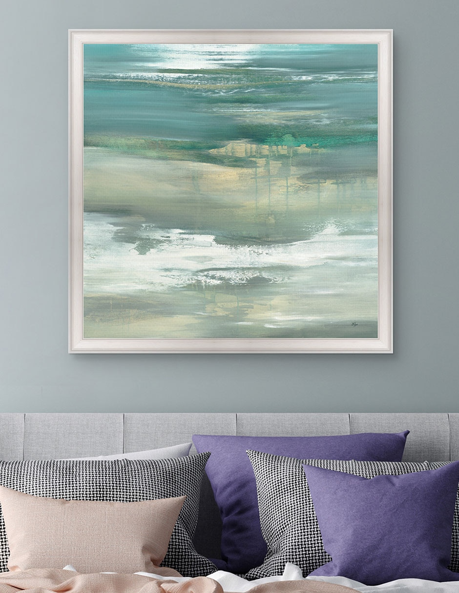 Cuadro decorativo Tranquilidad I por Lisa Ridgers técnica mixta 4
