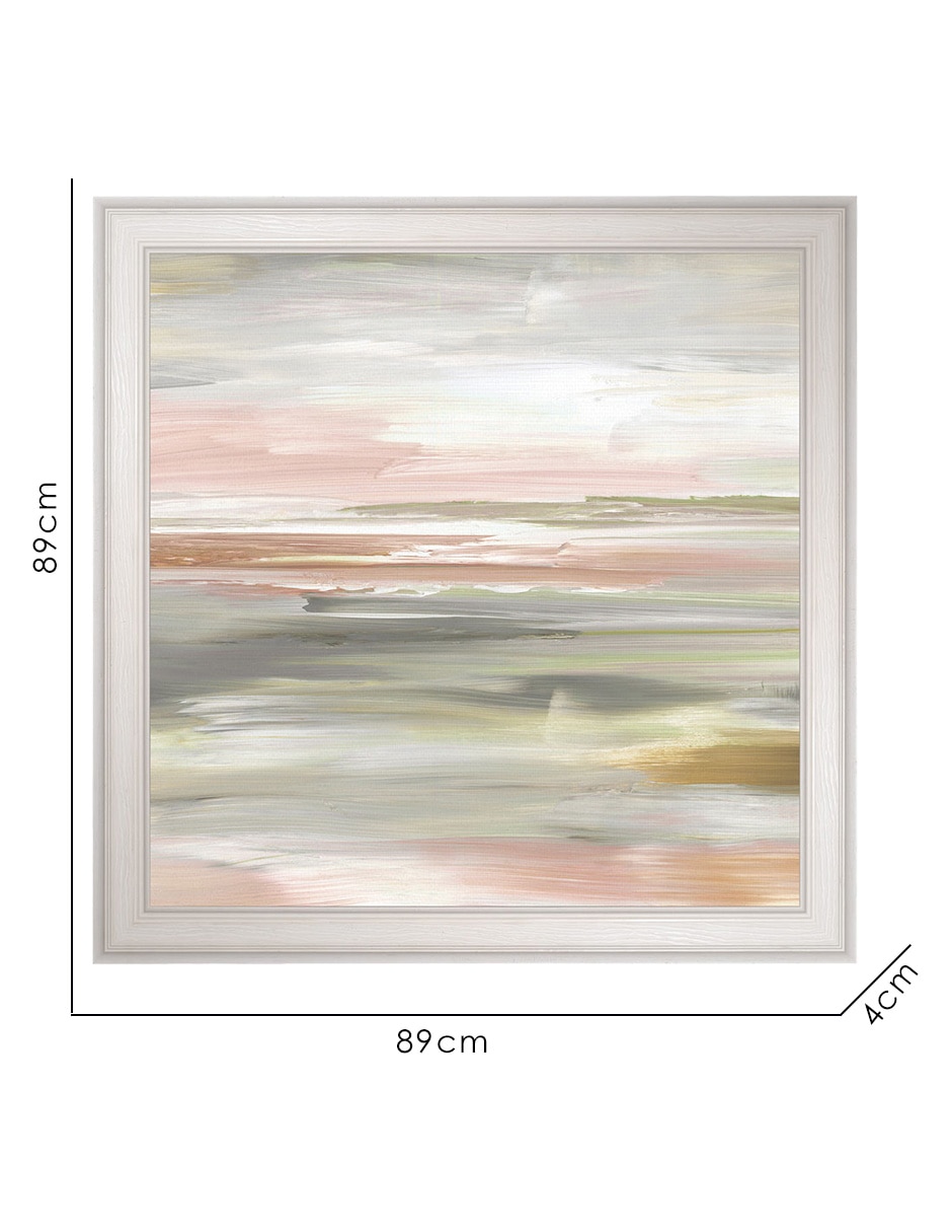Cuadro decorativo Marea Al Atardecer Ii de Nan técnica mixta 8