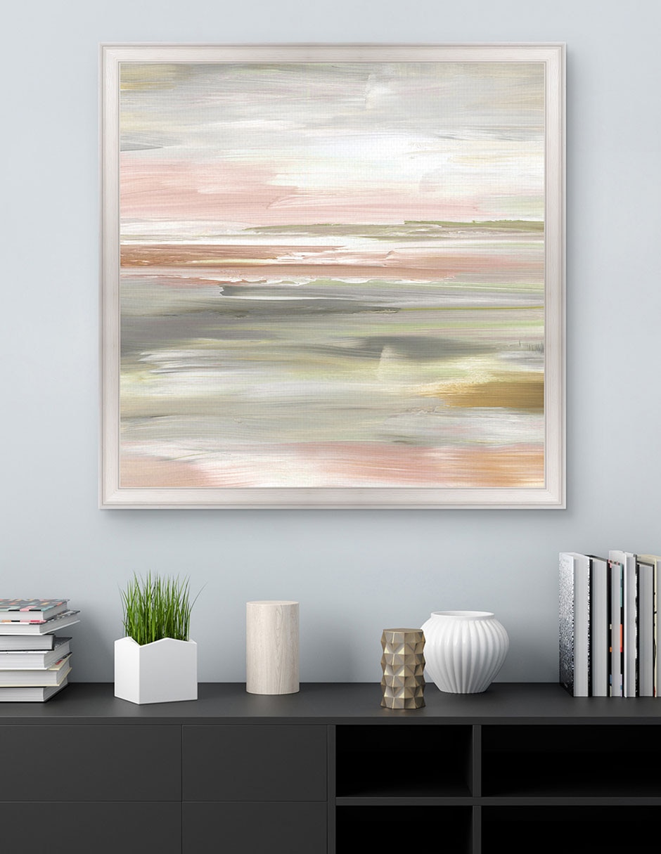Cuadro decorativo Marea Al Atardecer Ii de Nan técnica mixta 3