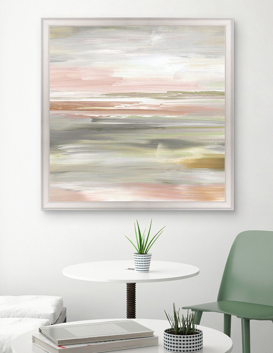 Cuadro decorativo Marea Al Atardecer Ii de Nan técnica mixta 4