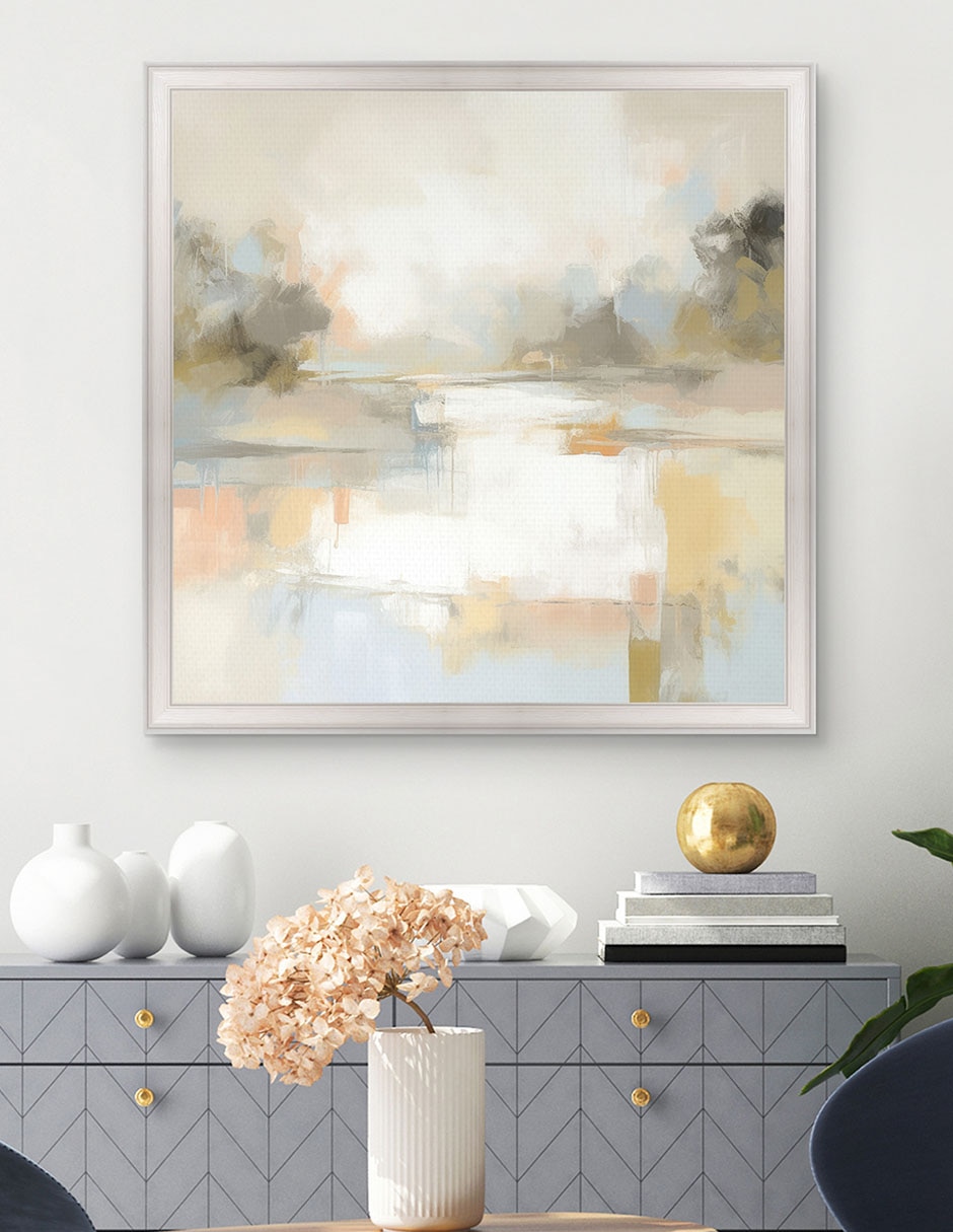 Cuadro decorativo Horizonte Brumoso Ii de Irena Orlov técnica mixta 3