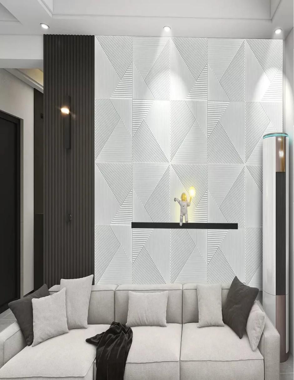 Vinil decorativo para hogar e interior lavable rectangular 2