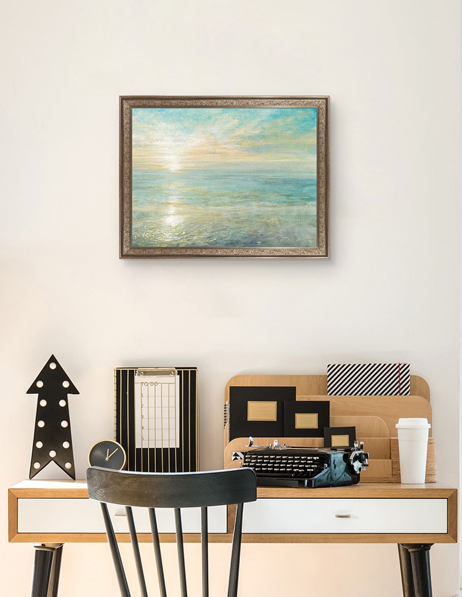 Cuadro decorativo Enmarcado-Amanecer de Danhui Nai mixta 3