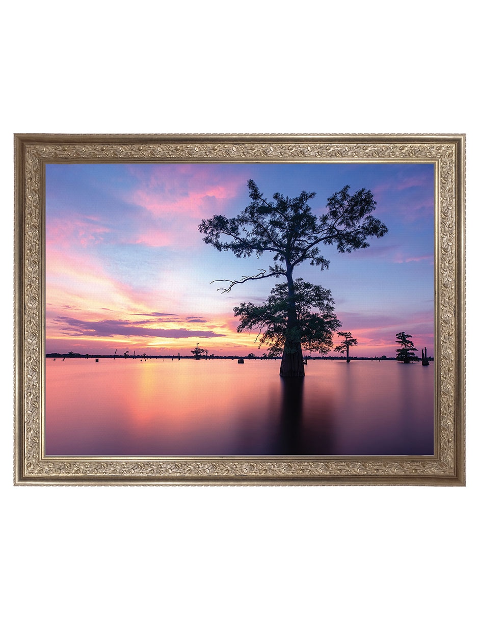Cuadro decorativo Enmarcado- Atardecer del solsticio de verano de Andy Crawford mixta Cuadro decorativo Enmarcado- Atardecer del solsticio de verano de Andy Crawford mixta