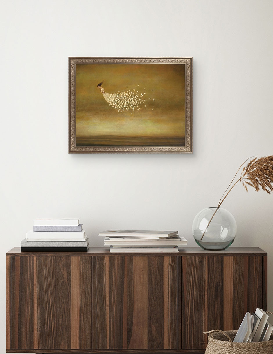 Cuadro decorativo Flujo sin límites de Duy Huynh técnica mixta 4