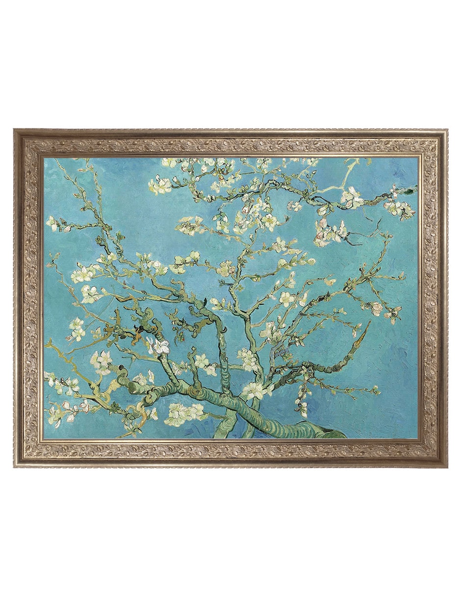 Cuadro decorativo Almendros en flor, 1890 de Vincent Van Gogh técnica mixta