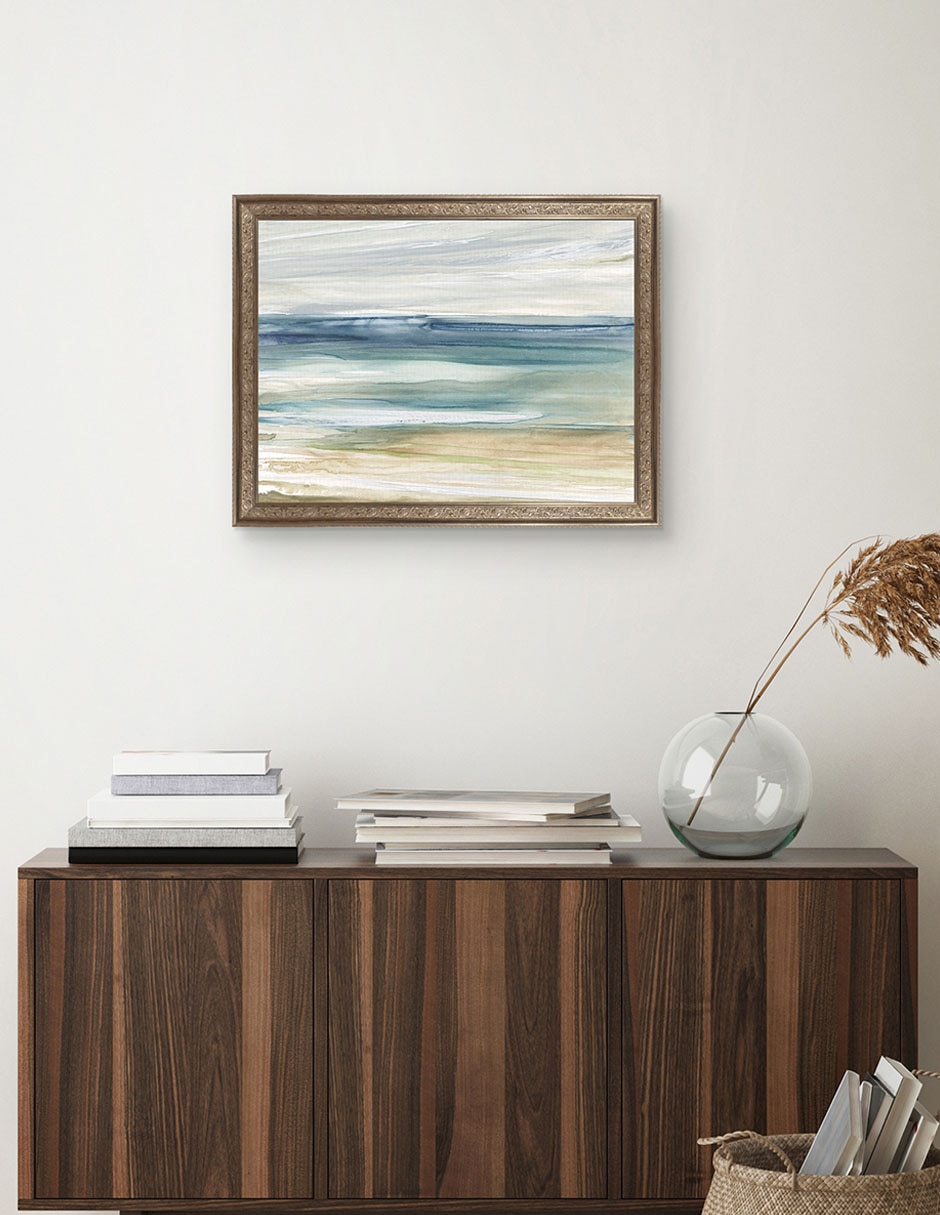 Cuadro decorativo Brisa oceánica de Carol Robinson técnica mixta 4
