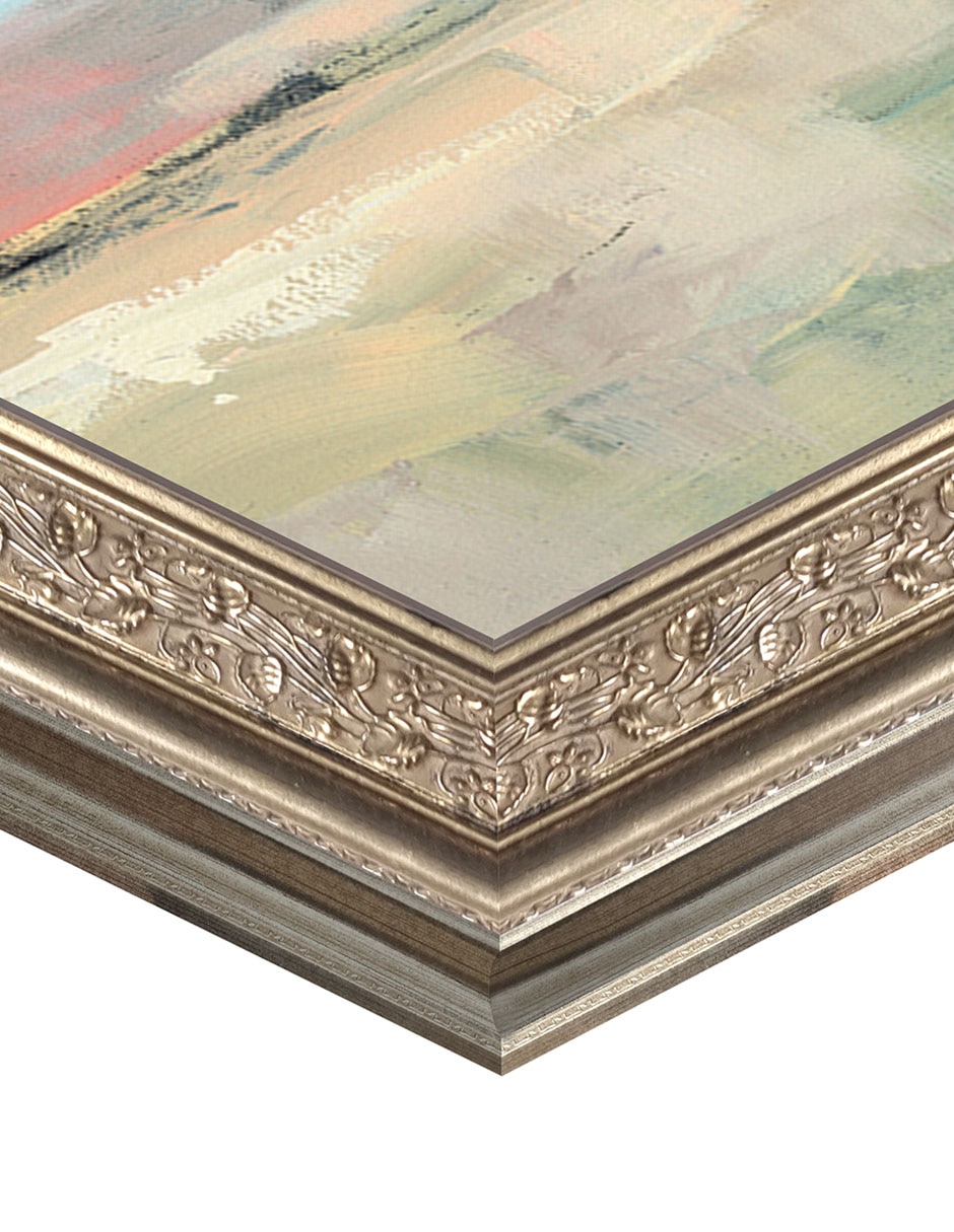 Cuadro decorativo Cielo costero de Julia Purinton técnica mixta 2