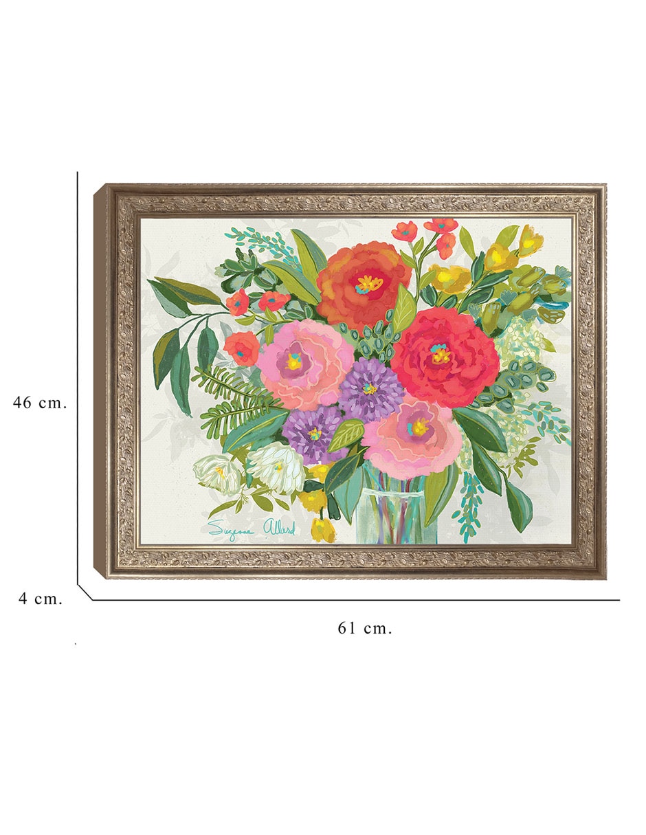 Cuadro decorativo Papel tapiz suave de Suzanne Allard técnica mixta 2