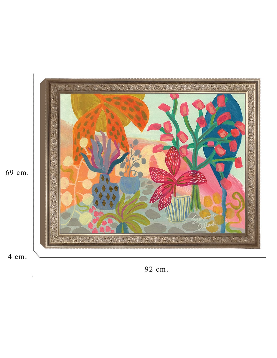 Cuadro decorativo En la veranda de Suzanne Allard técnica mixta 2