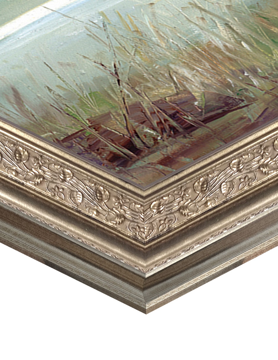 Cuadro decorativo Hechizo del alba de Sally Swatland técnica mixta 2