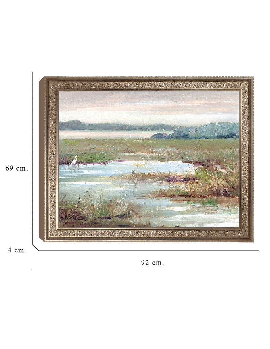 Cuadro decorativo Hechizo del alba de Sally Swatland técnica mixta 8