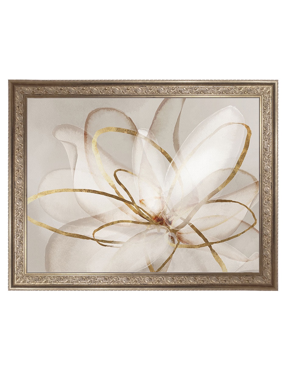 Cuadro decorativo Belleza transparente III de Eva Watts técnica mixta