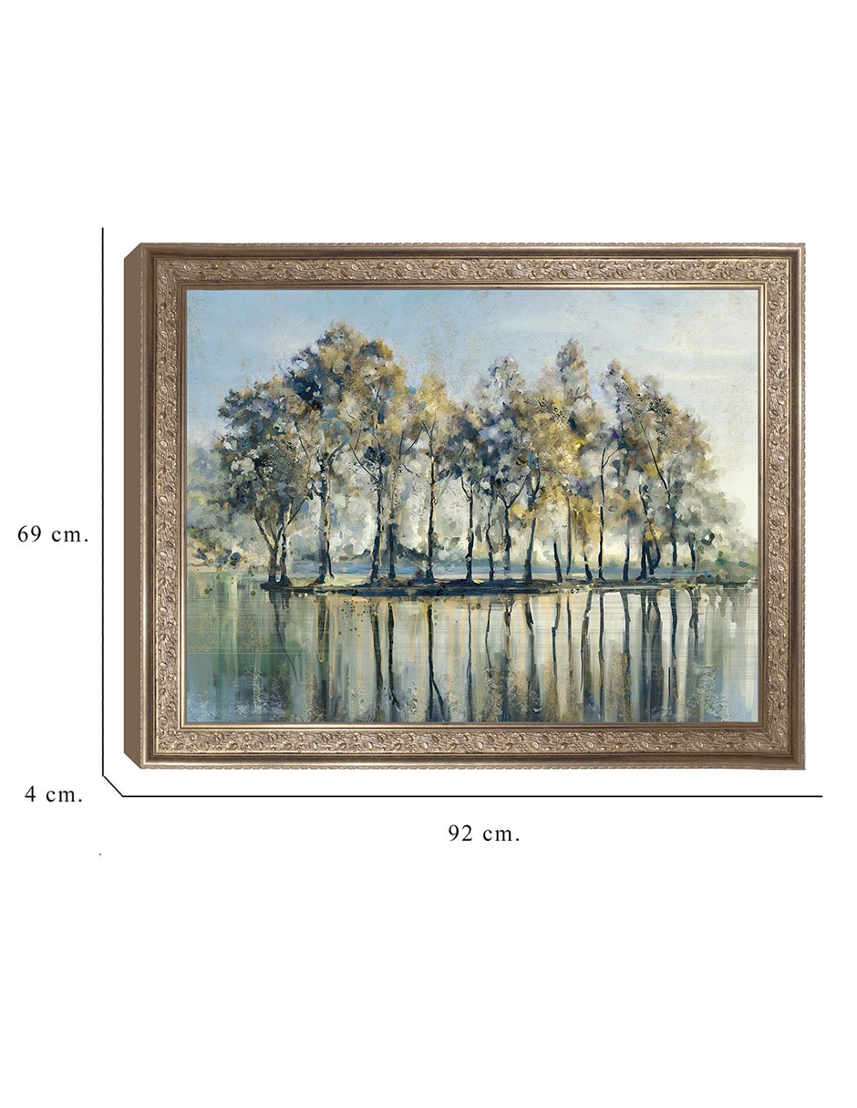 Cuadro decorativo Vista encantada de Andy Crawford técnica mixta 2