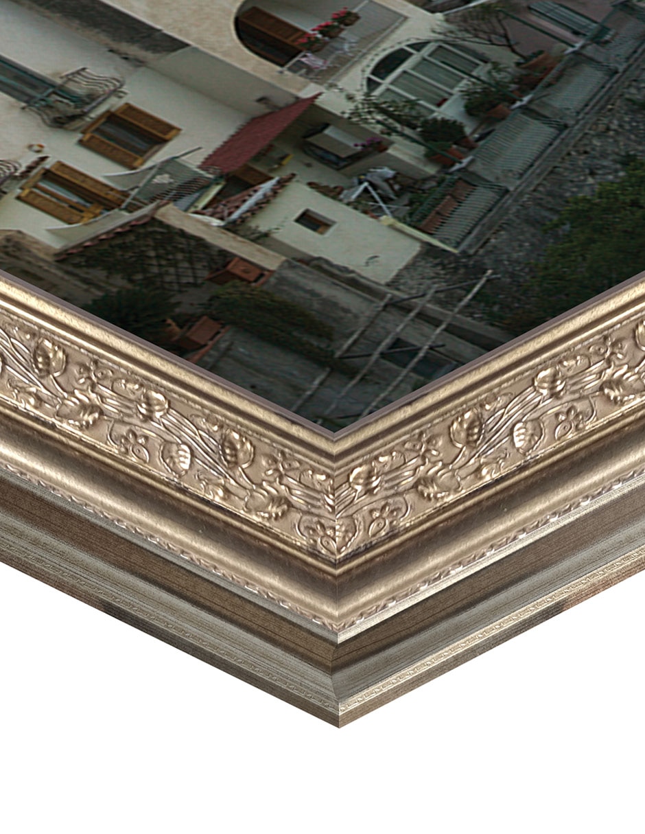 Cuadro decorativo Pueblo en la ladera de Campania de Panoramic Images técnica mixta 2