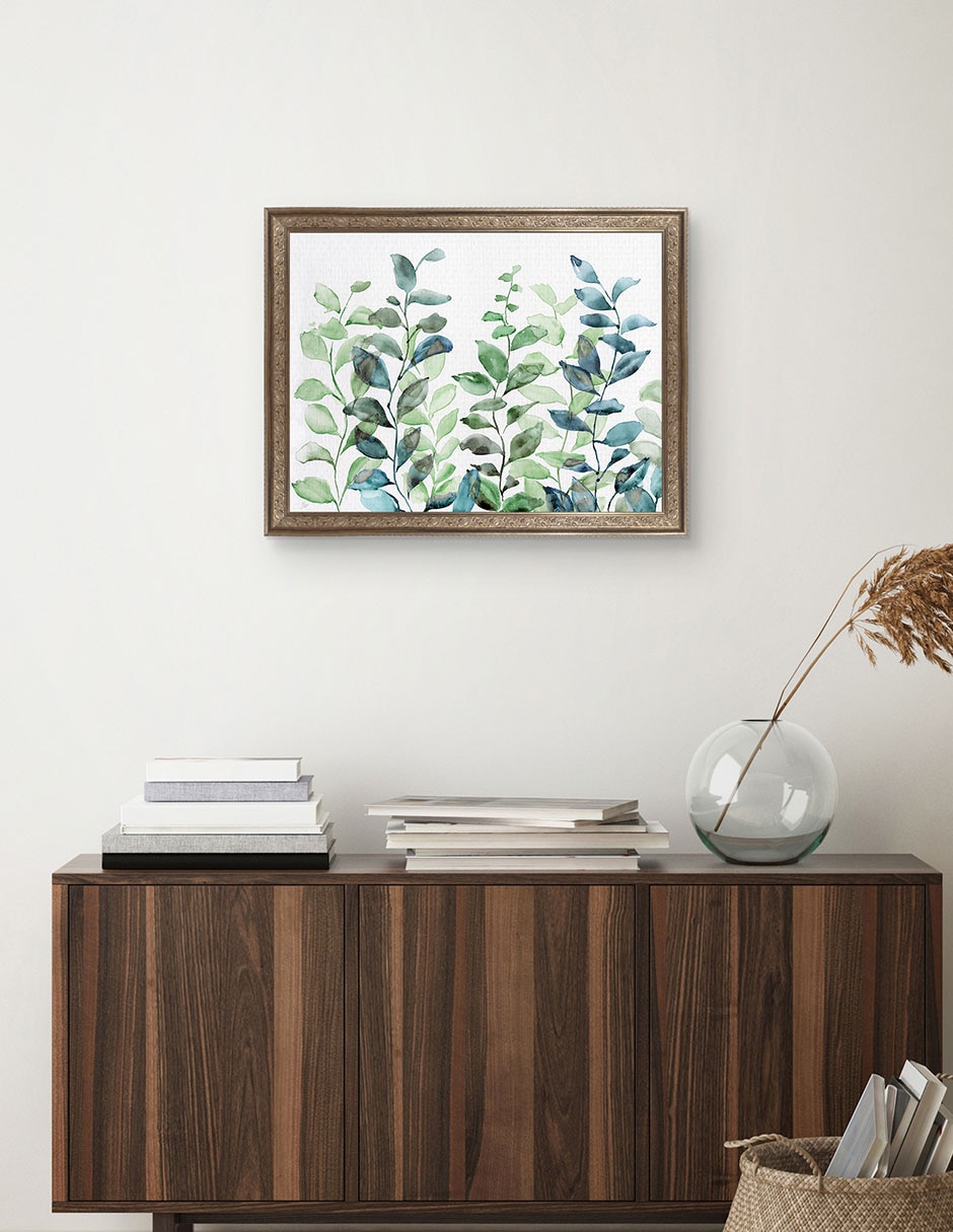 Cuadro decorativo Cascada de Nan técnica mixta 4