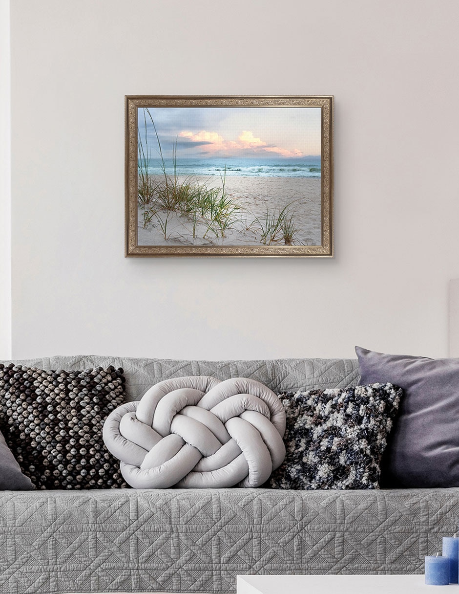 Cuadro decorativo Madera flotante de playa de Nan técnica mixta 5