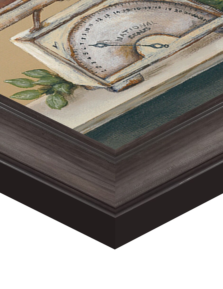 Cuadro decorativo Cocina de granja con jardín de Pam Britton técnica mixta 5