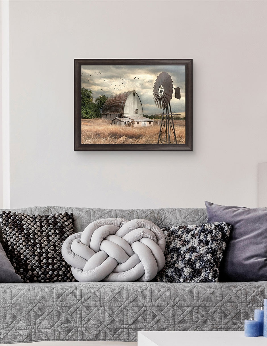 Cuadro decorativo Granja de la bahía Henderson de Lori Deiter técnica mixta 2