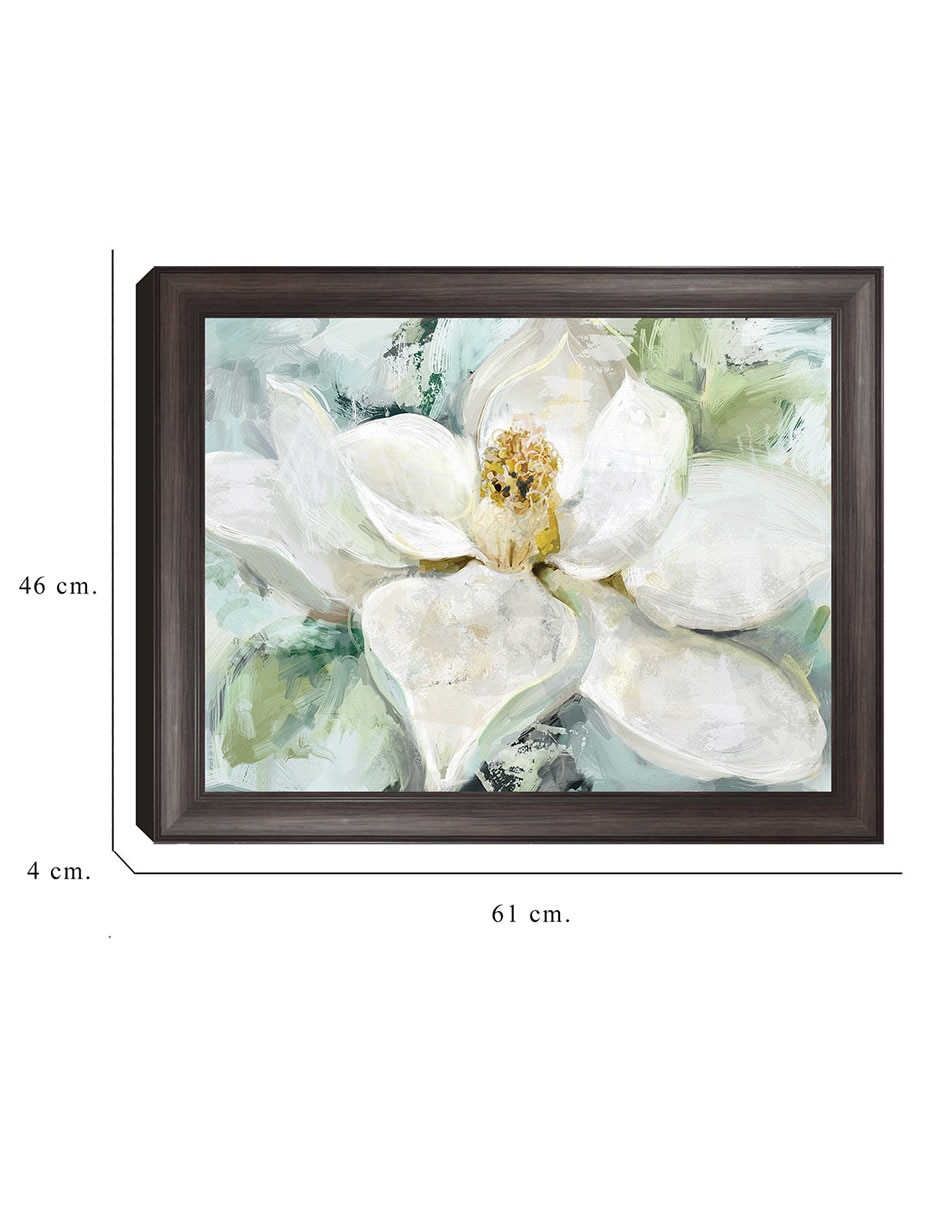 Cuadro decorativo Magnolia al amanecer de Studio Arts técnica mixta 6
