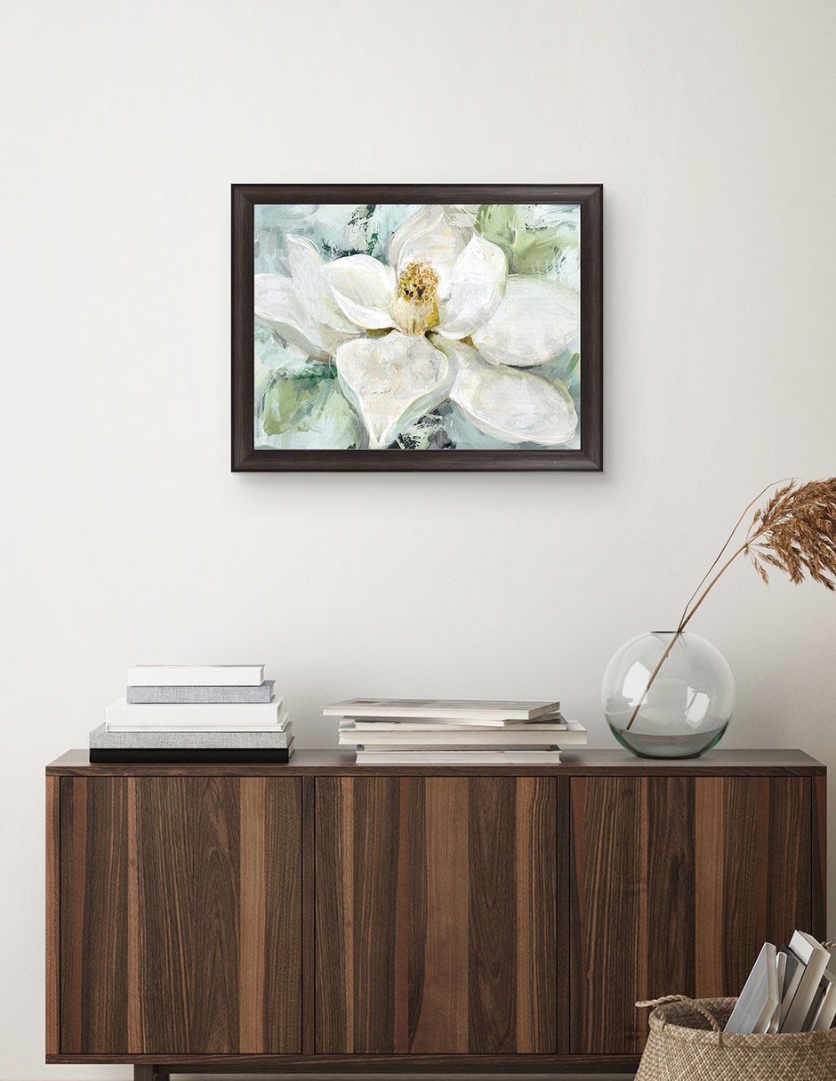 Cuadro decorativo Magnolia al amanecer de Studio Arts técnica mixta 3
