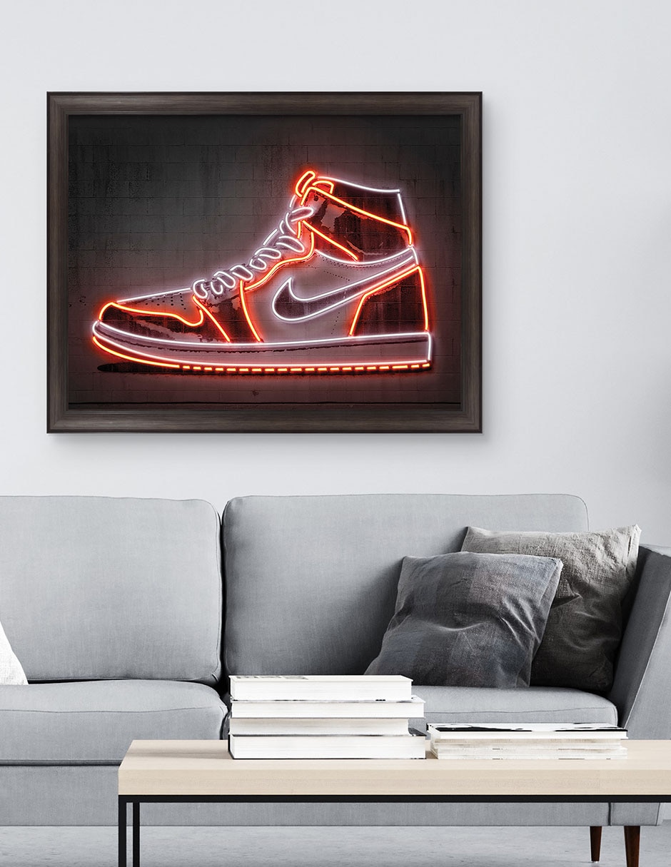 Cuadro decorativo Tenis de Octavian Mielu técnica mixta 3