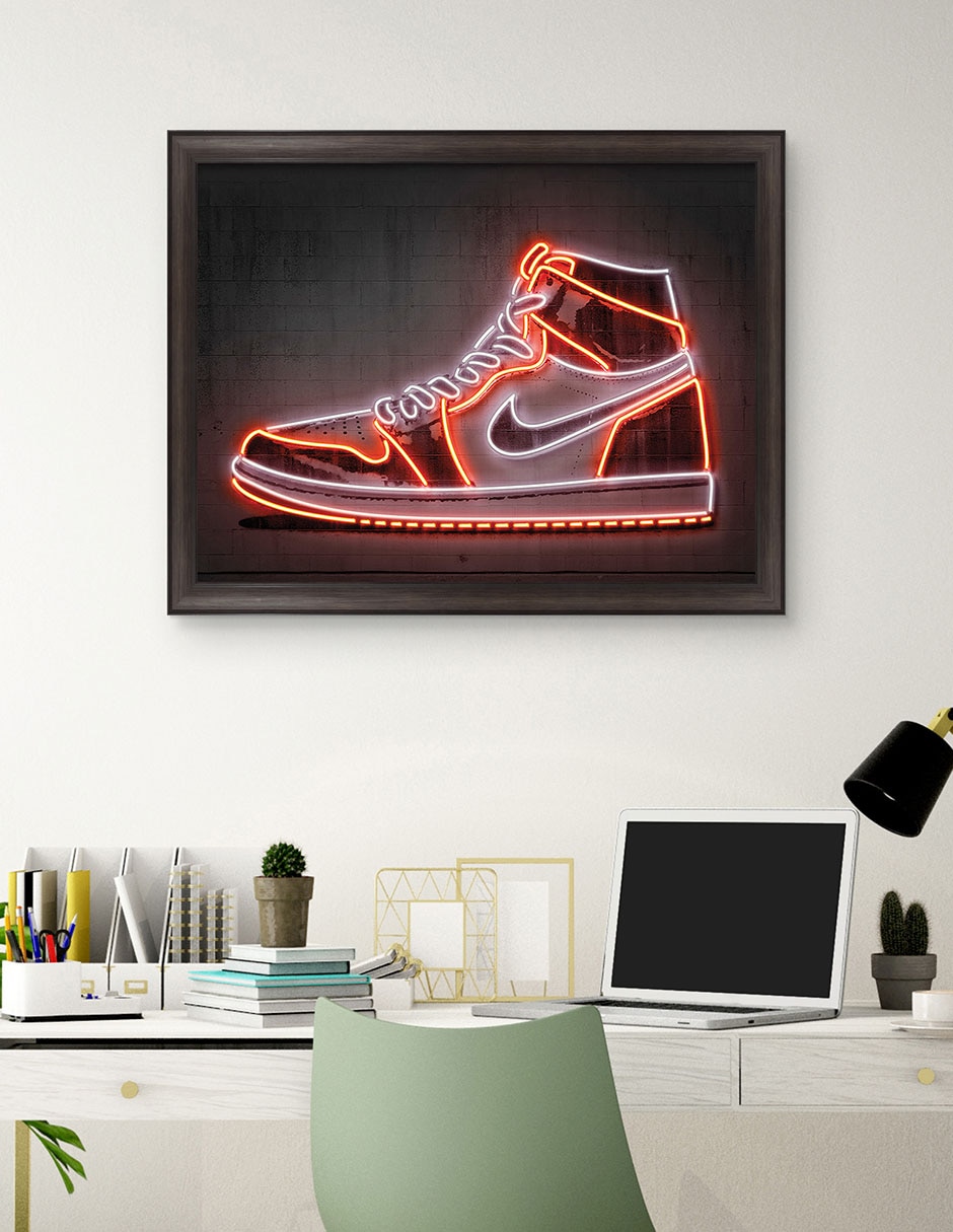 Cuadro decorativo Tenis de Octavian Mielu técnica mixta 4