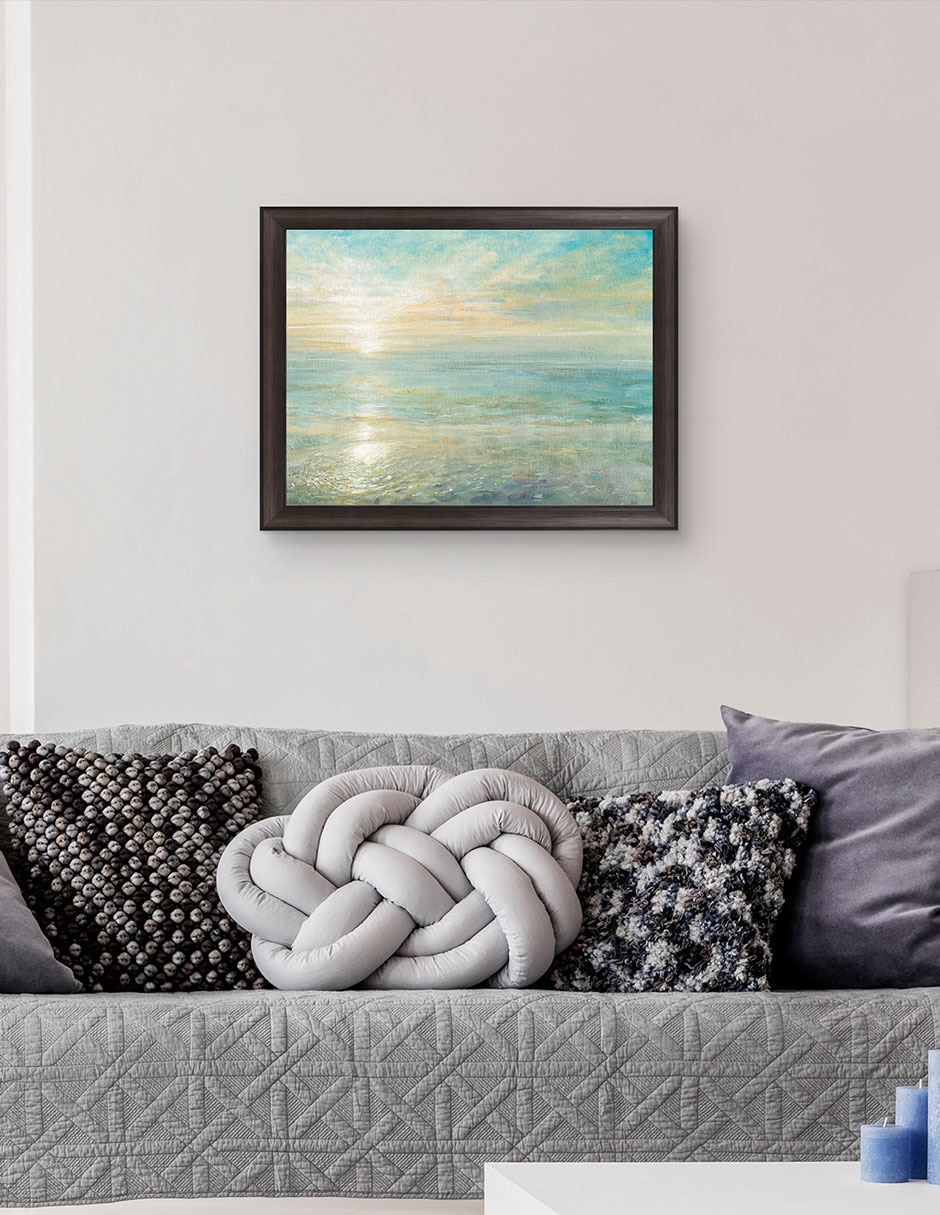 Cuadro decorativo Amanecer de Danhui Nai técnica mixta 3