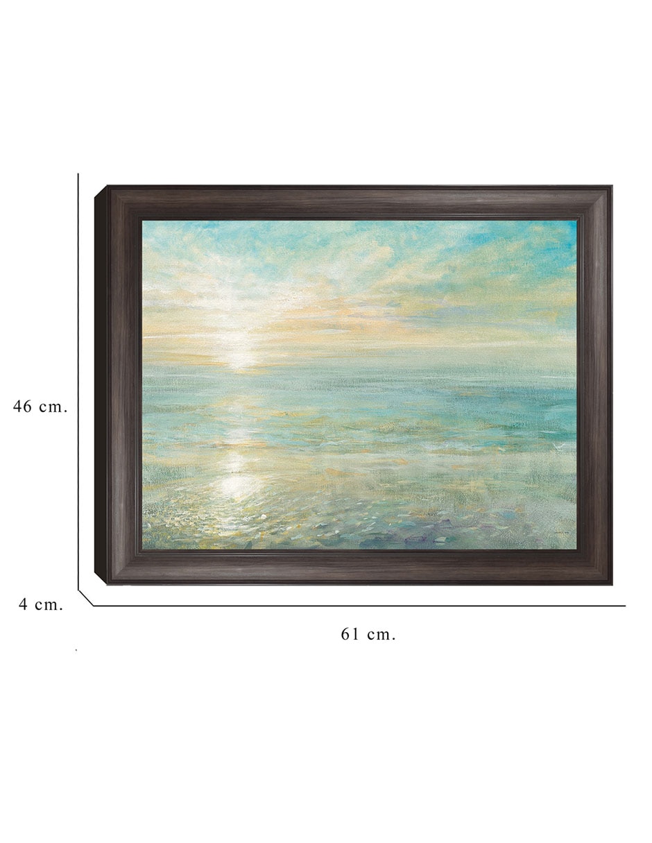 Cuadro decorativo Amanecer de Danhui Nai técnica mixta 2