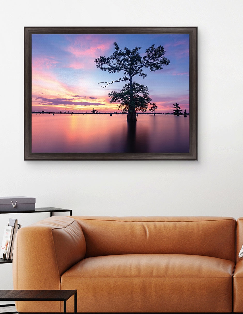 Cuadro decorativo Atardecer del solsticio de verano de Andy Crawford técnica mixta 5