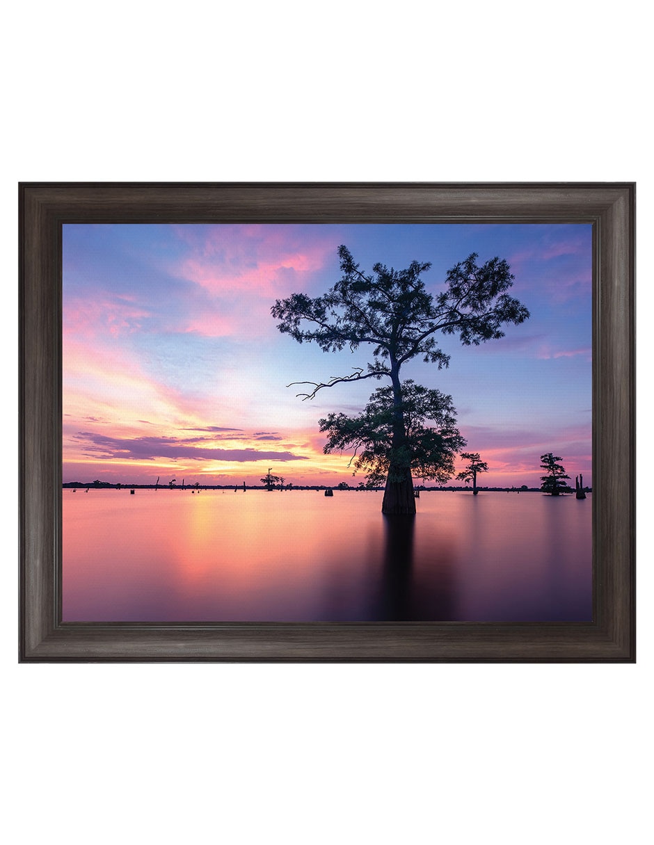 Cuadro decorativo Atardecer del solsticio de verano de Andy Crawford técnica mixta