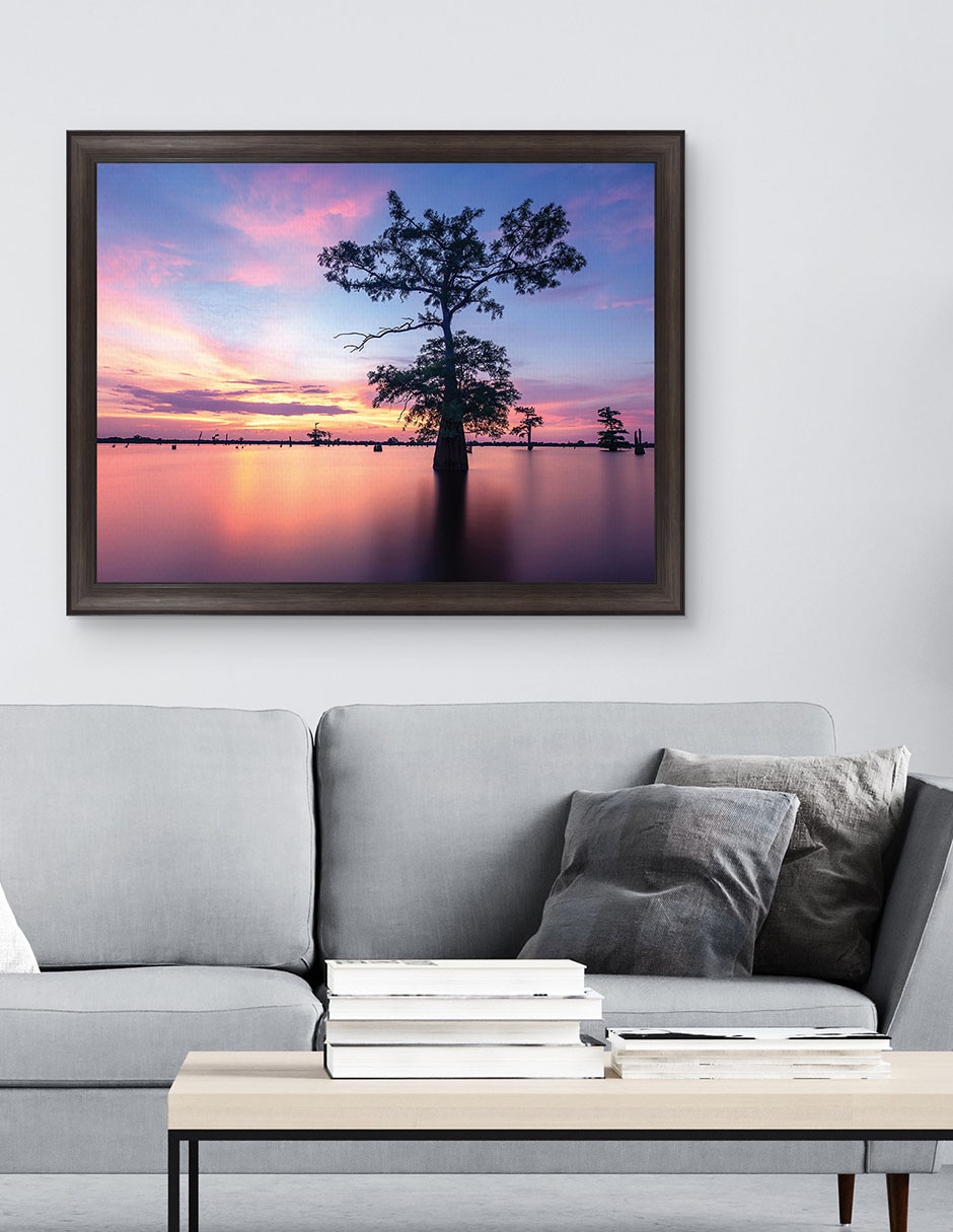 Cuadro decorativo Atardecer del solsticio de verano de Andy Crawford técnica mixta 2