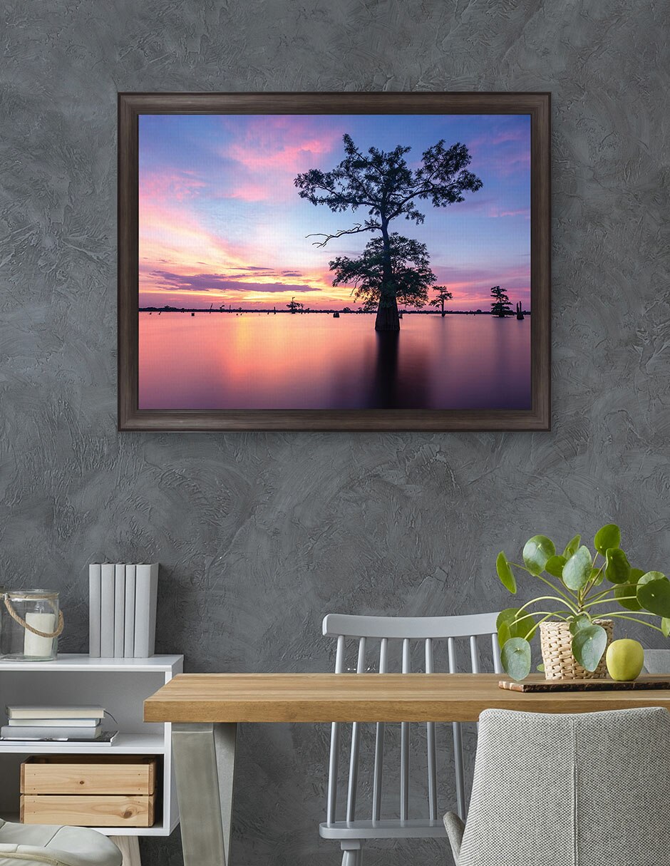 Cuadro decorativo Atardecer del solsticio de verano de Andy Crawford técnica mixta 4