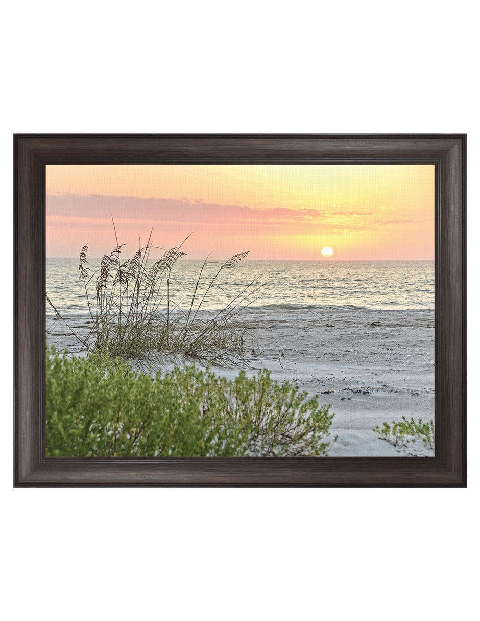 Cuadro decorativo Atardecer calmante de Mary Lou Johnson técnica mixta Cuadro decorativo Atardecer calmante de Mary Lou Johnson técnica mixta