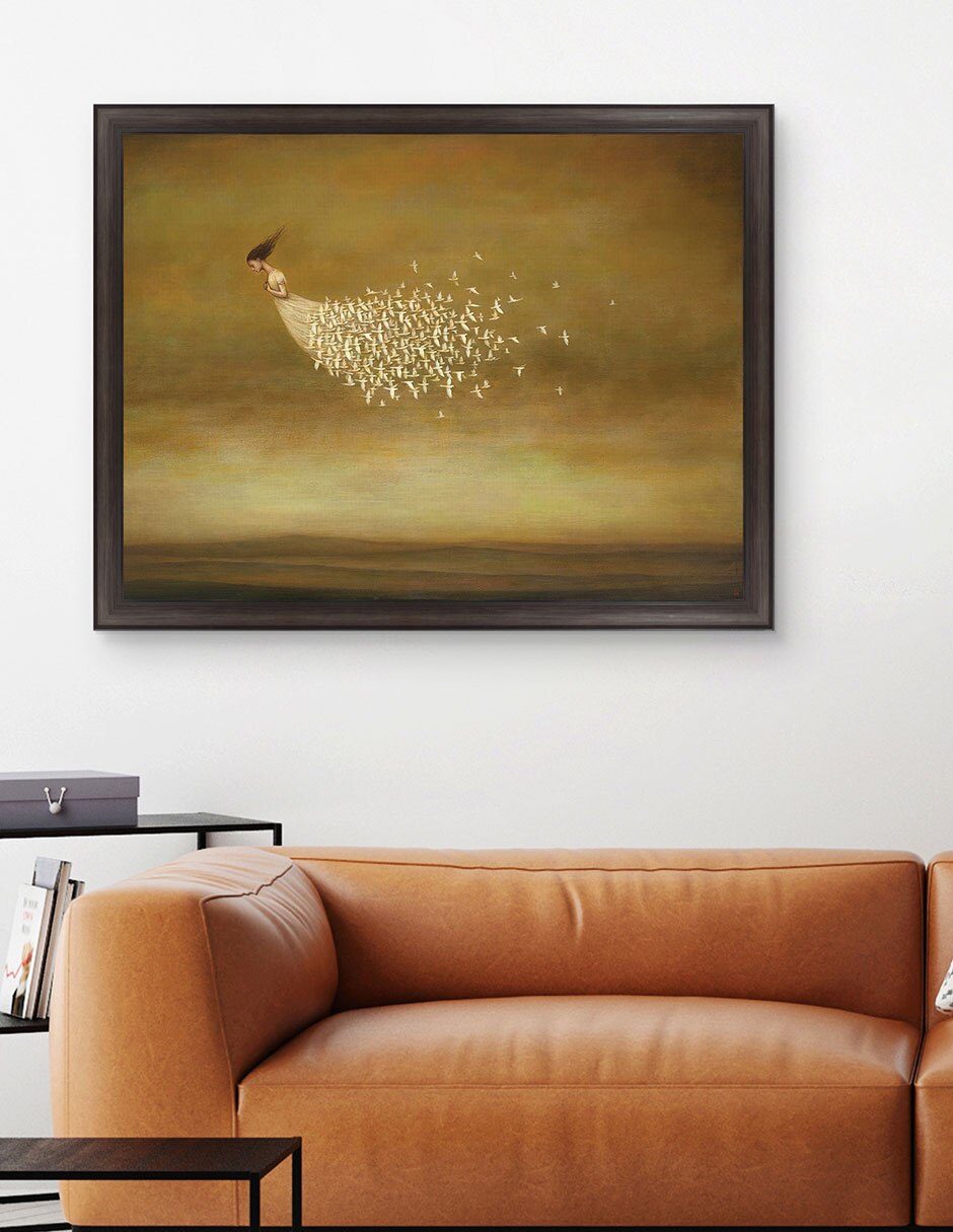 Cuadro decorativo Flujo sin límites de Duy Huynh técnica mixta 4