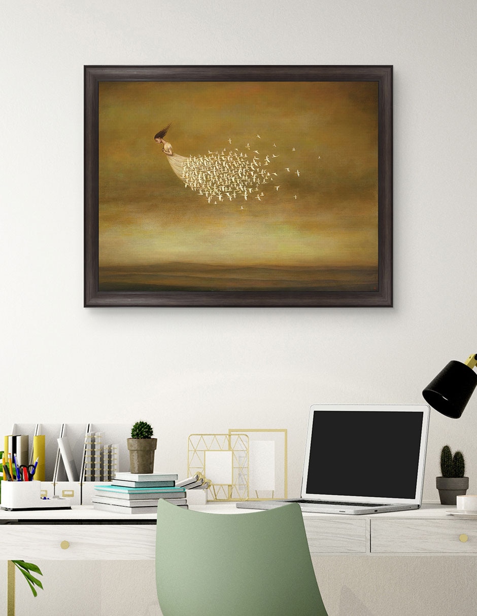 Cuadro decorativo Flujo sin límites de Duy Huynh técnica mixta