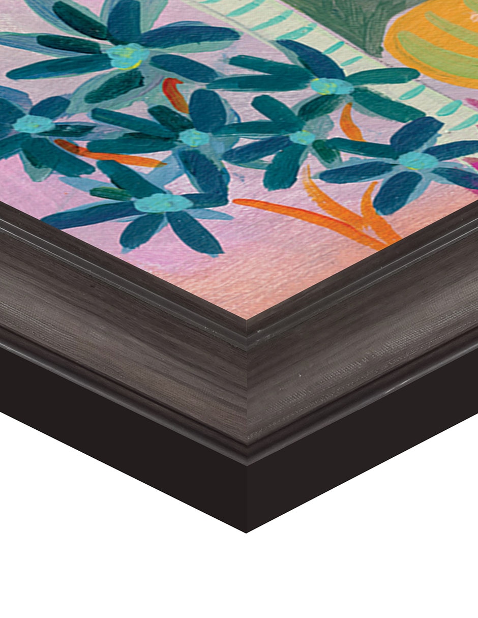 Cuadro decorativo Paraíso de palmeras de Suzanne Allard técnica mixta 6