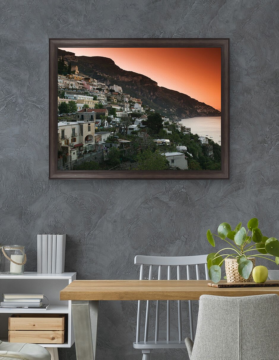 Cuadro decorativo Pueblo en la ladera de Campania de Panoramic Images técnica mixta 4