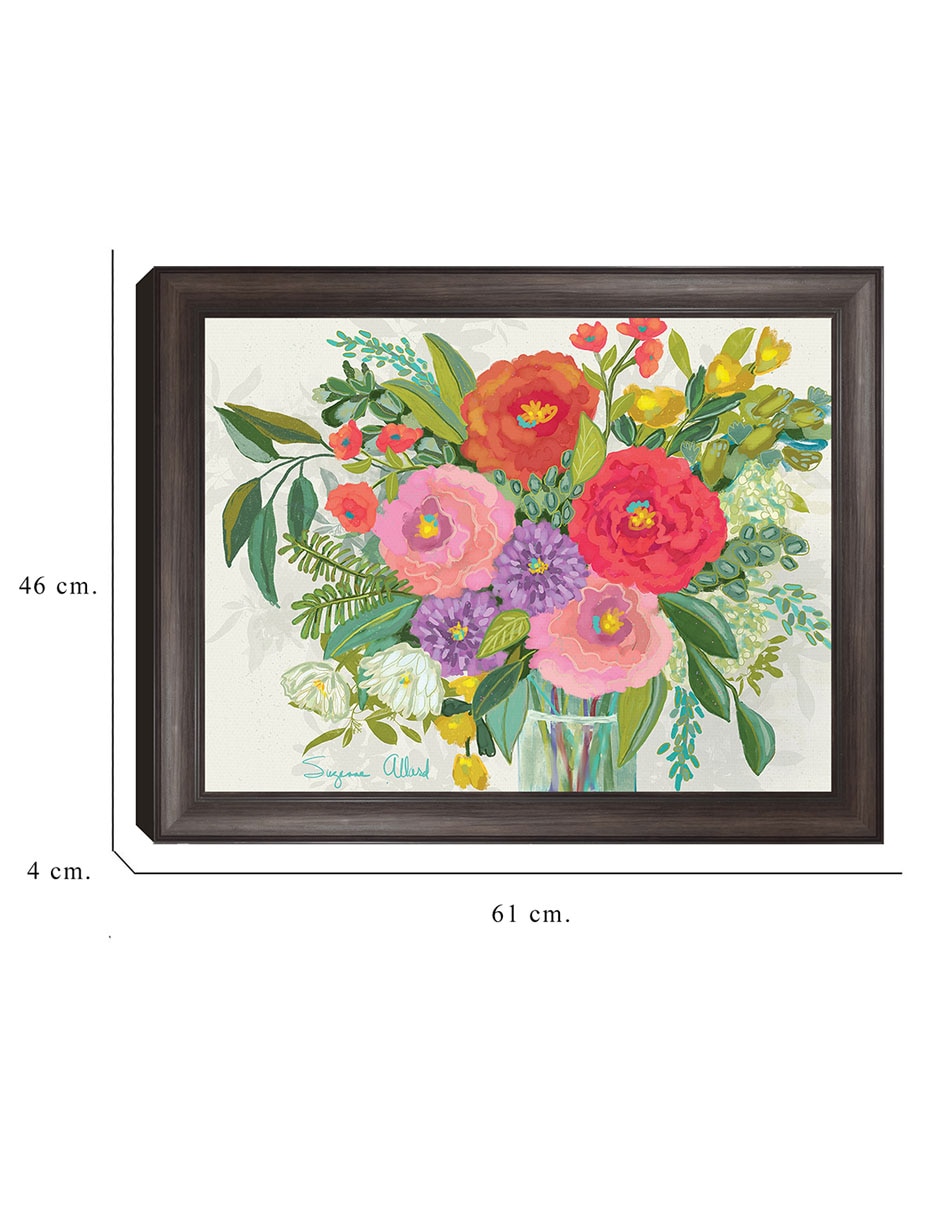 Cuadro decorativo Papel tapiz suave de Suzanne Allard técnica mixta 2