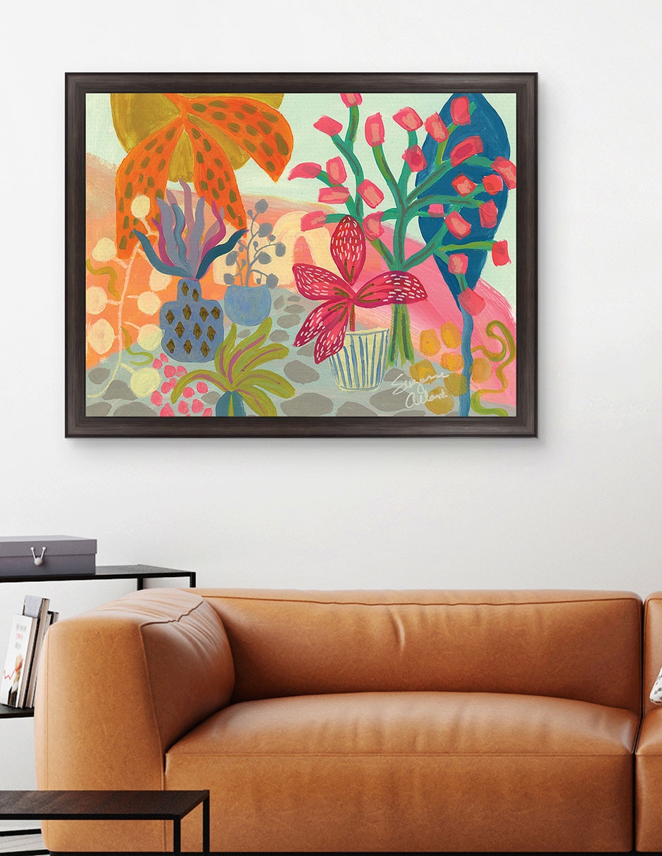 Cuadro decorativo En la veranda de Suzanne Allard técnica mixta 5