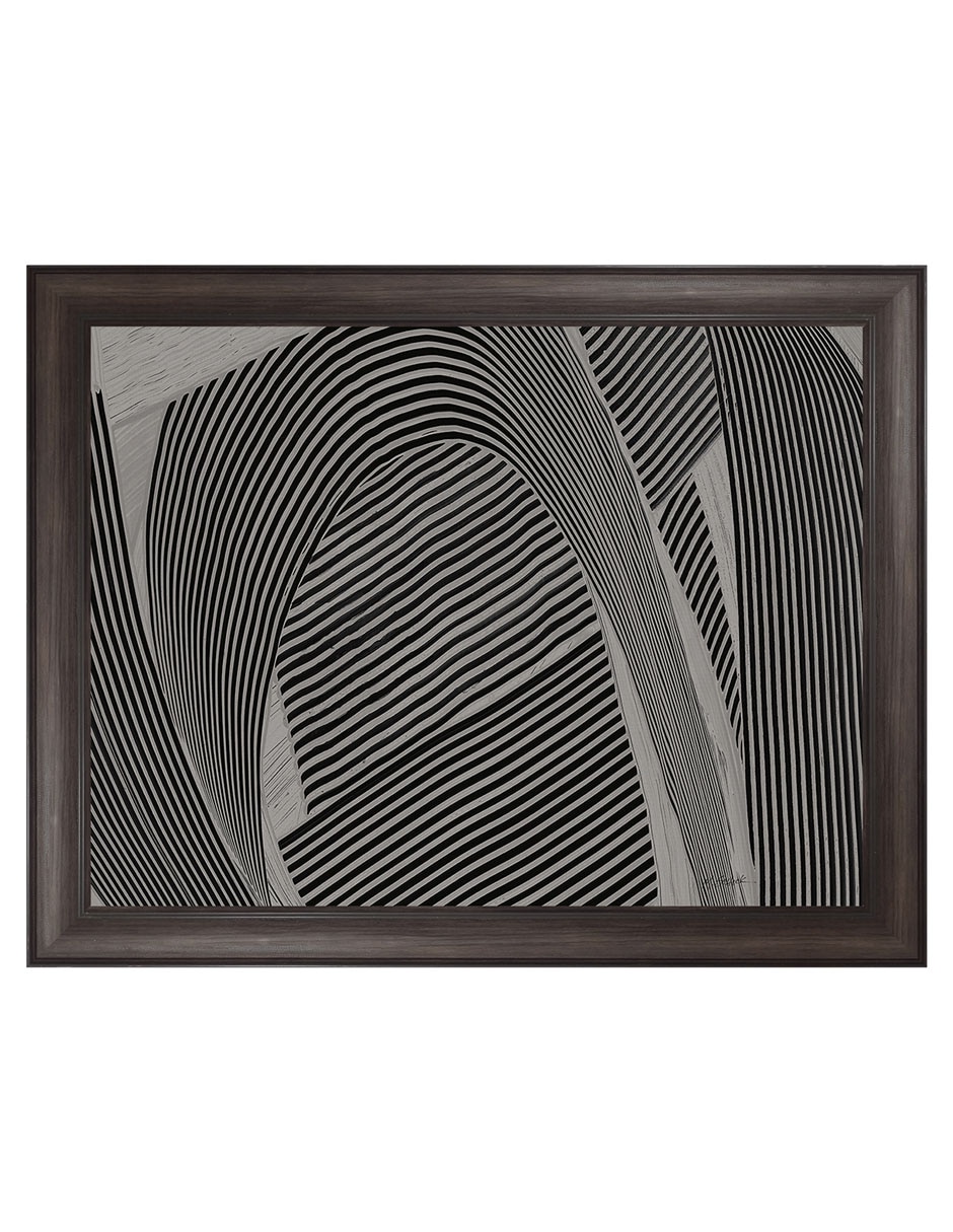 Cuadro decorativo Tejido gris I de Mike Schick técnica mixta