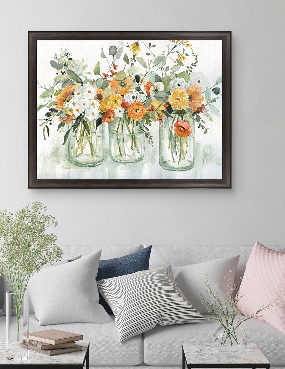 Cuadro decorativo Tres bellezas de Carol Robinson técnica mixta 2