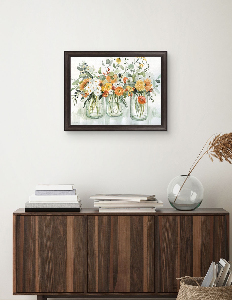 Cuadro decorativo Tres bellezas de Carol Robinson técnica mixta 4