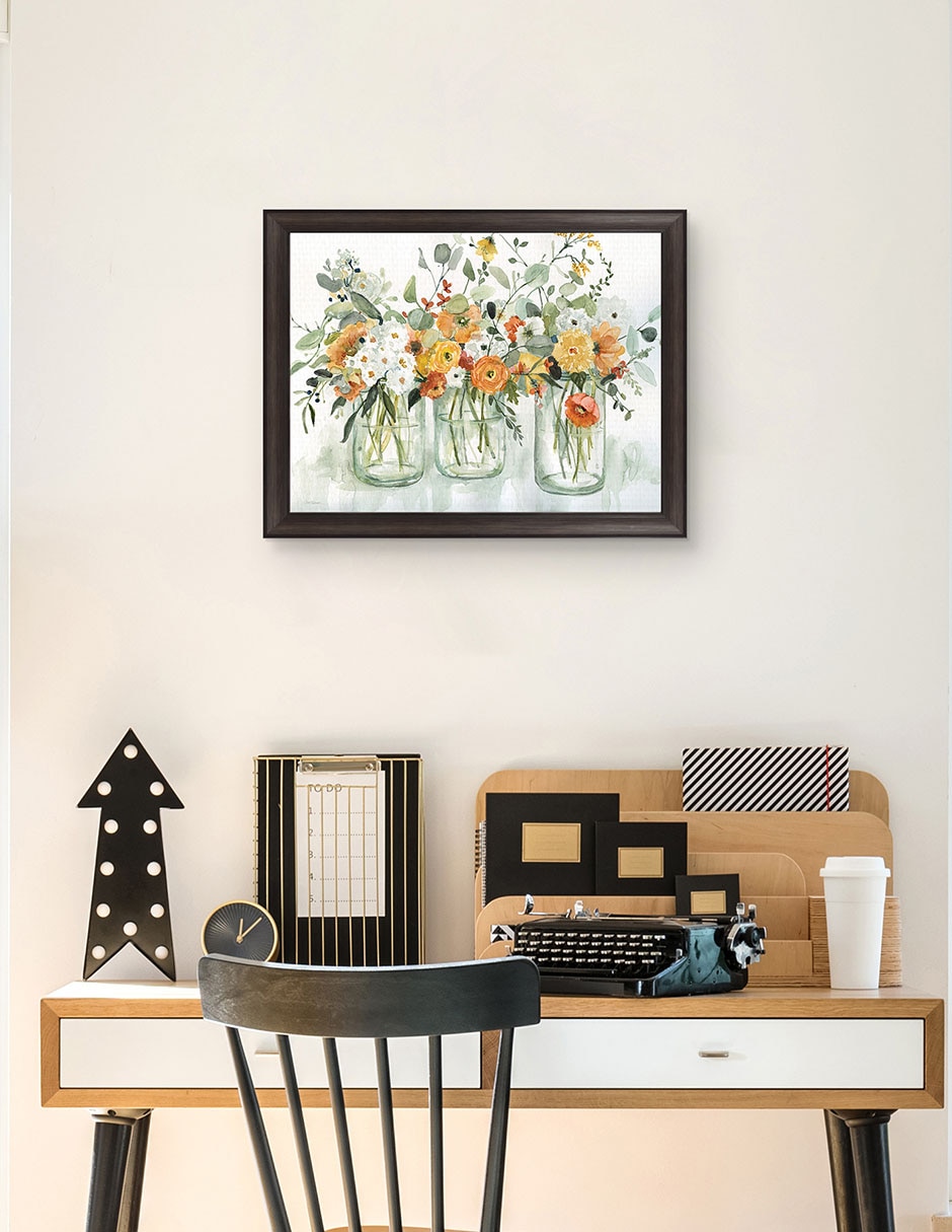 Cuadro decorativo Tres bellezas de Carol Robinson técnica mixta 5