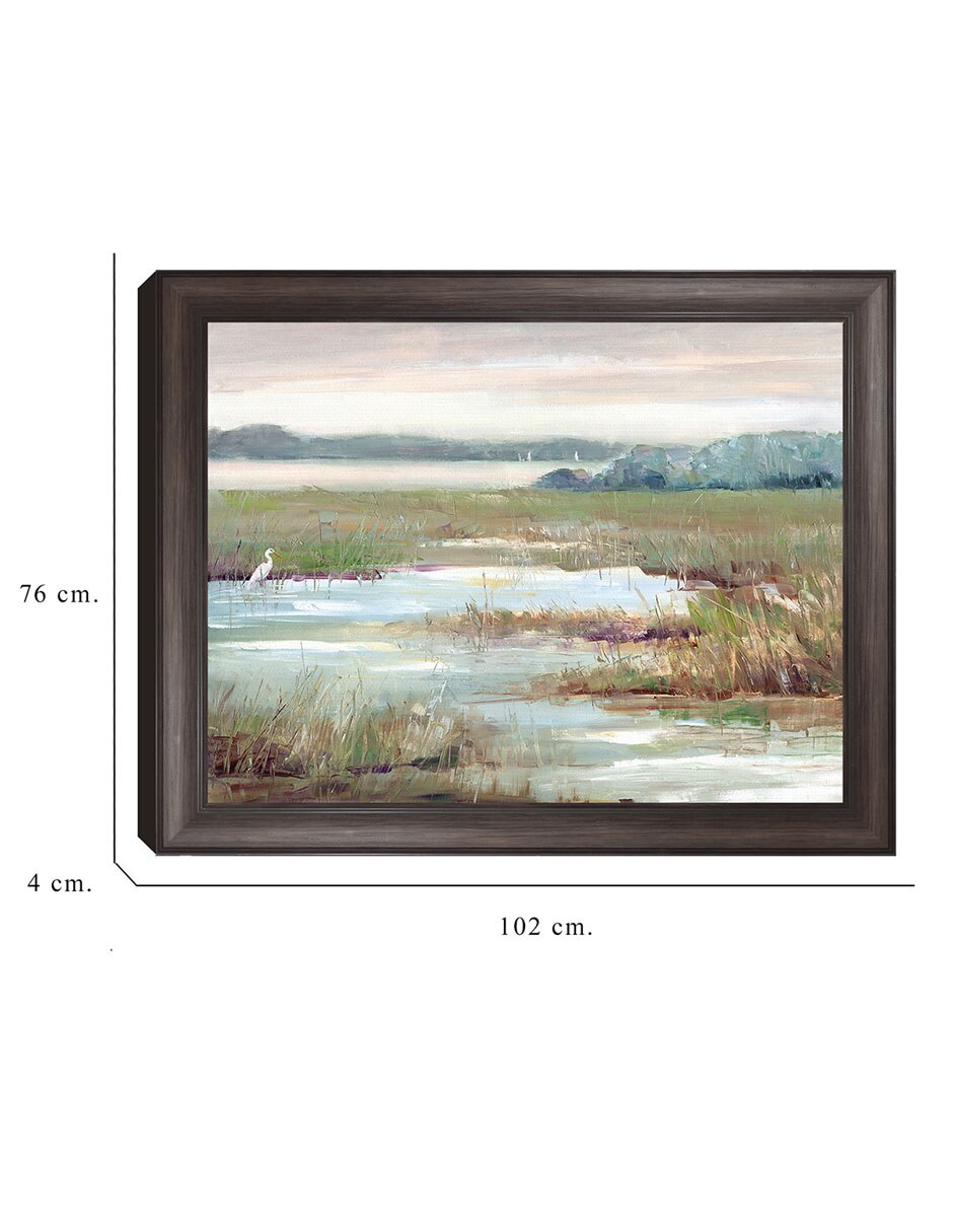 Cuadro decorativo Hechizo del alba de Sally Swatland técnica mixta 6