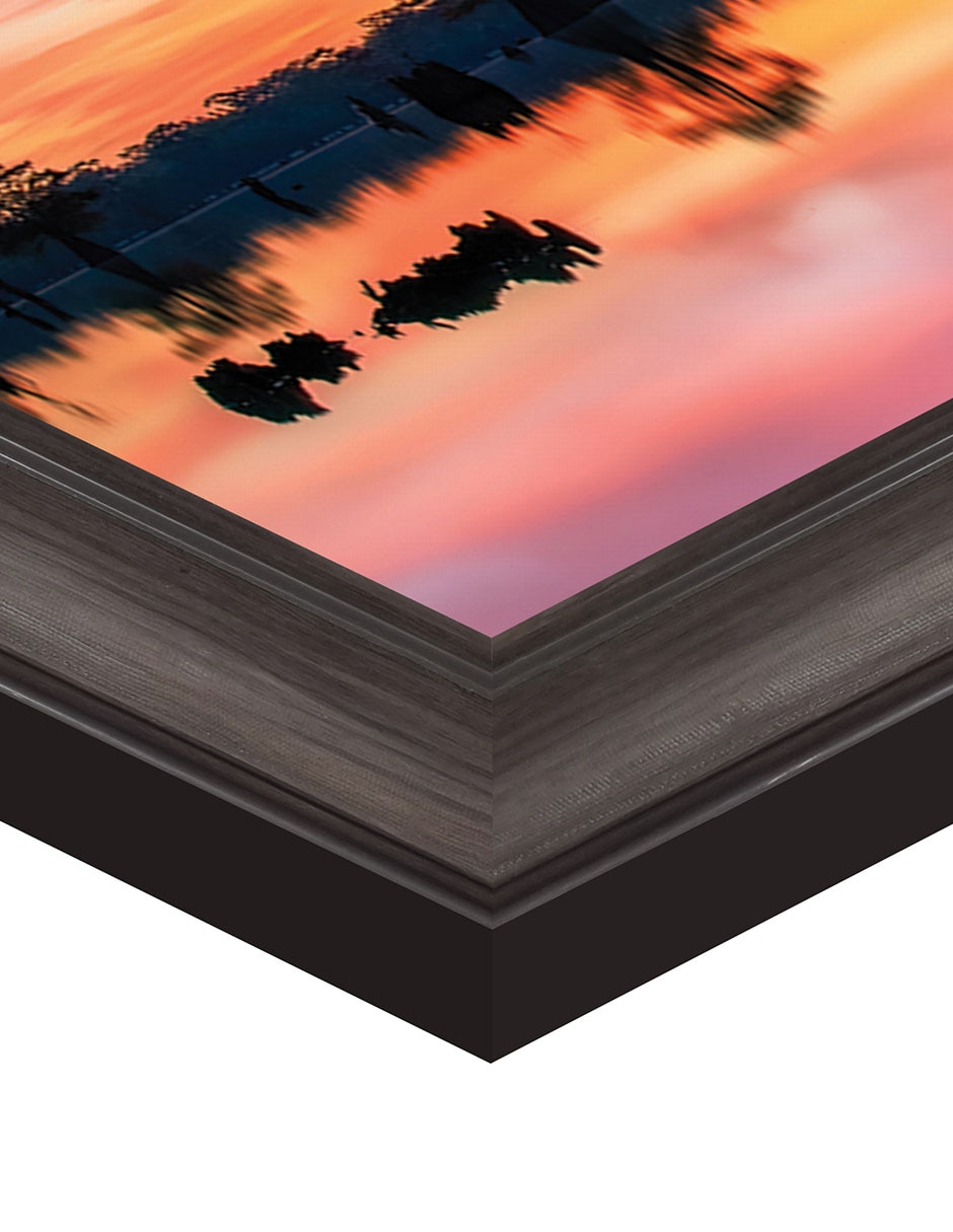 Cuadro decorativo Paisaje de sombras de Andy Crawford técnica mixta 5