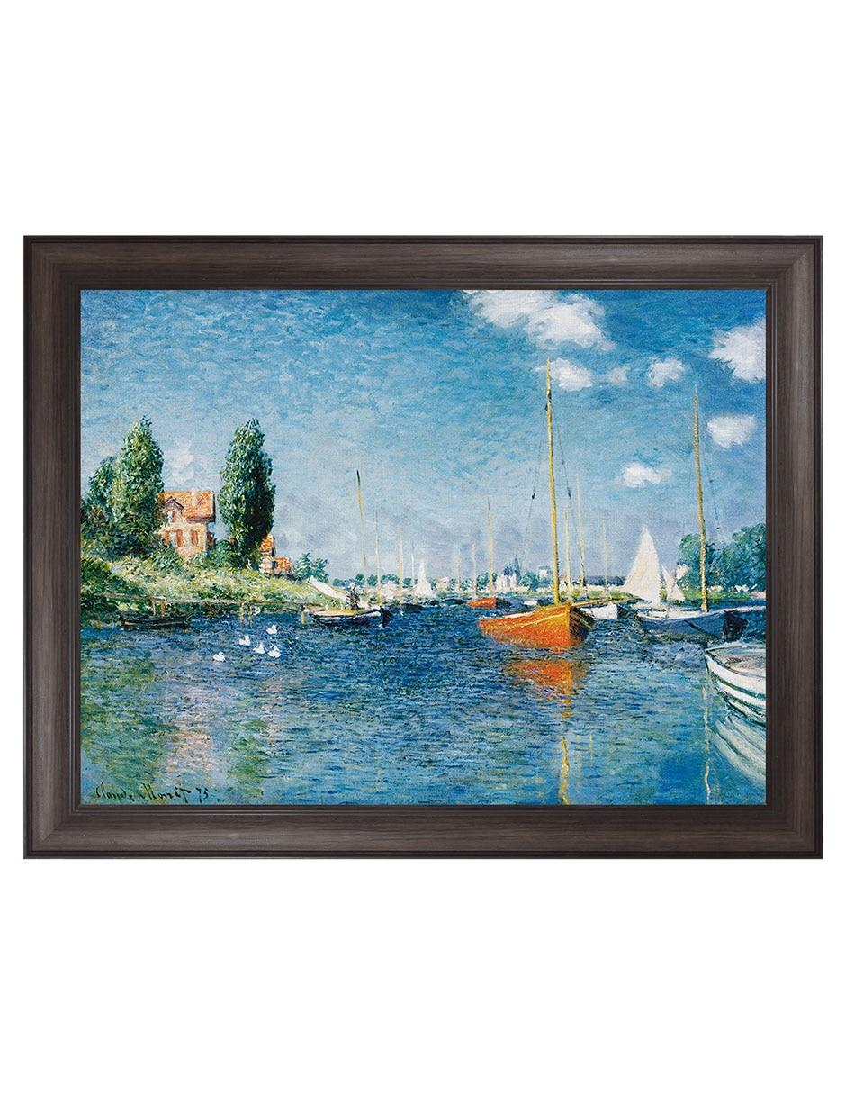 Cuadro decorativo Monet – Barcos rojos en Argenteuil de Portfolio Arts Group técnica mixta Cuadro decorativo Monet – Barcos rojos en Argenteuil de Portfolio Arts Group técnica mixta