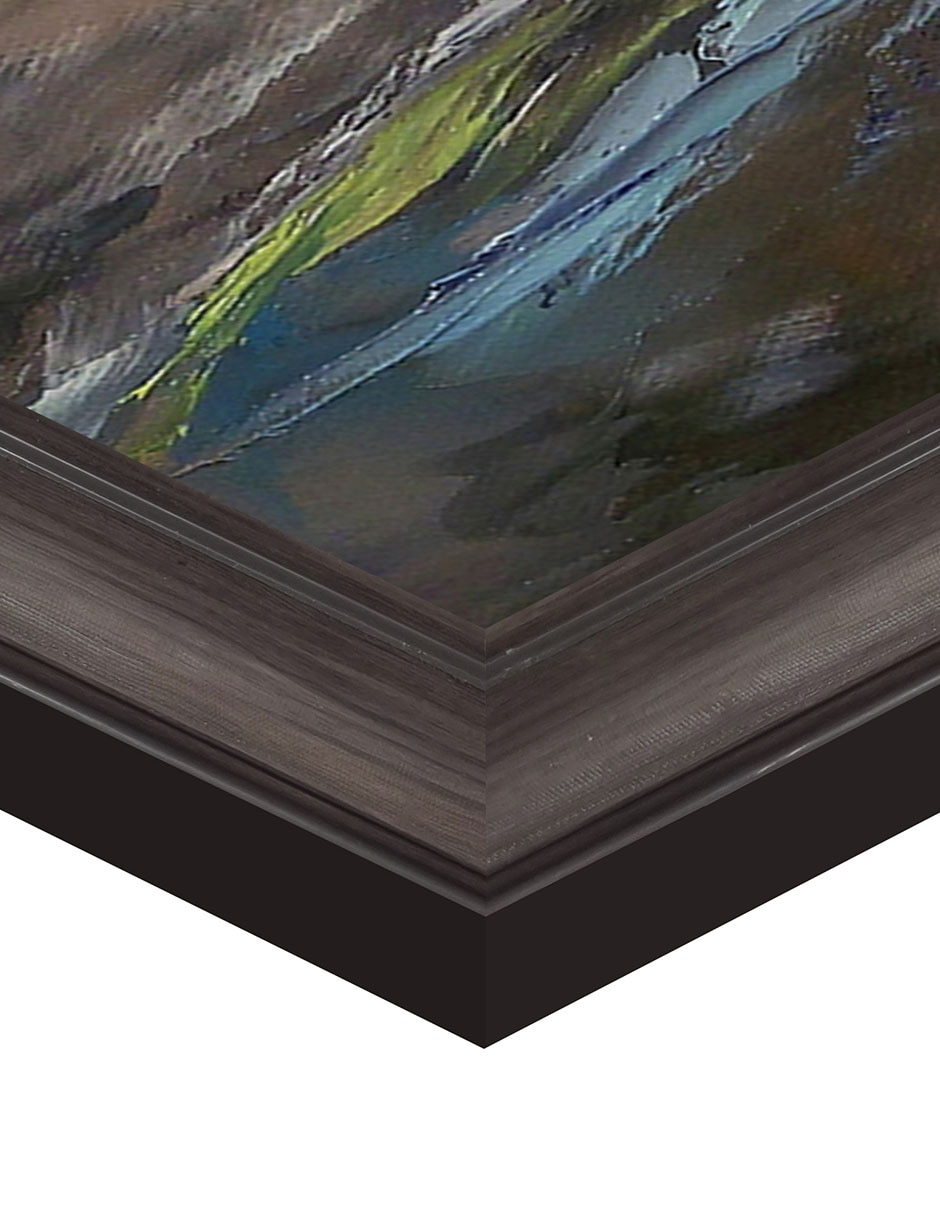 Cuadro decorativo Ondas a la luz de la luna de Michael Creese técnica mixta 6
